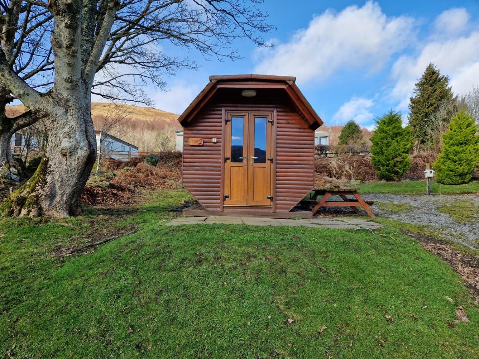 Cruachan Caravan And Camping Farm Killin Dış mekan fotoğraf